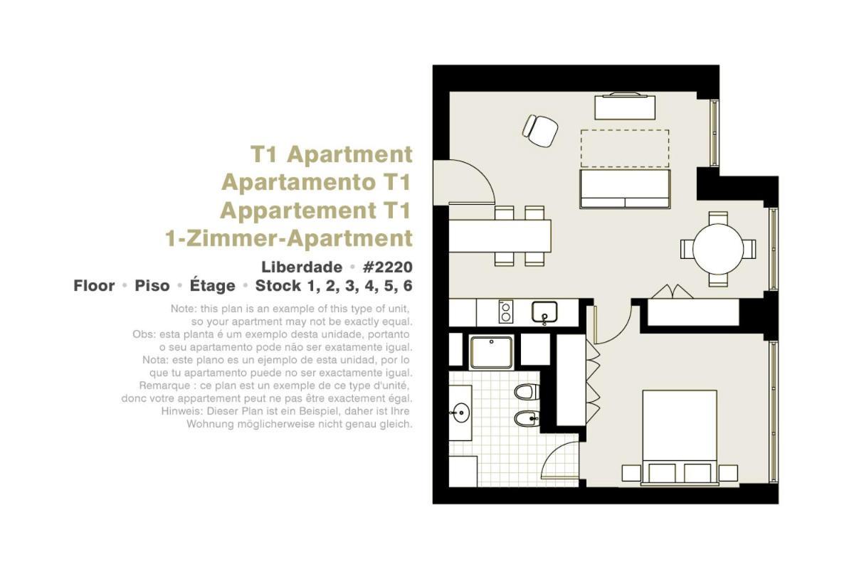 Lisbon Serviced Apartments - Liberdade Exteriör bild